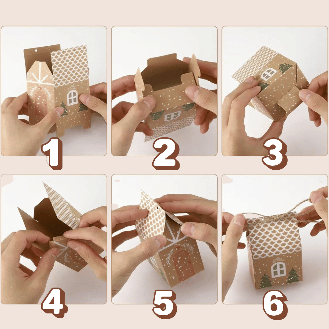 CAJITAS DE REGALO GALLETA DE JENGIBRE