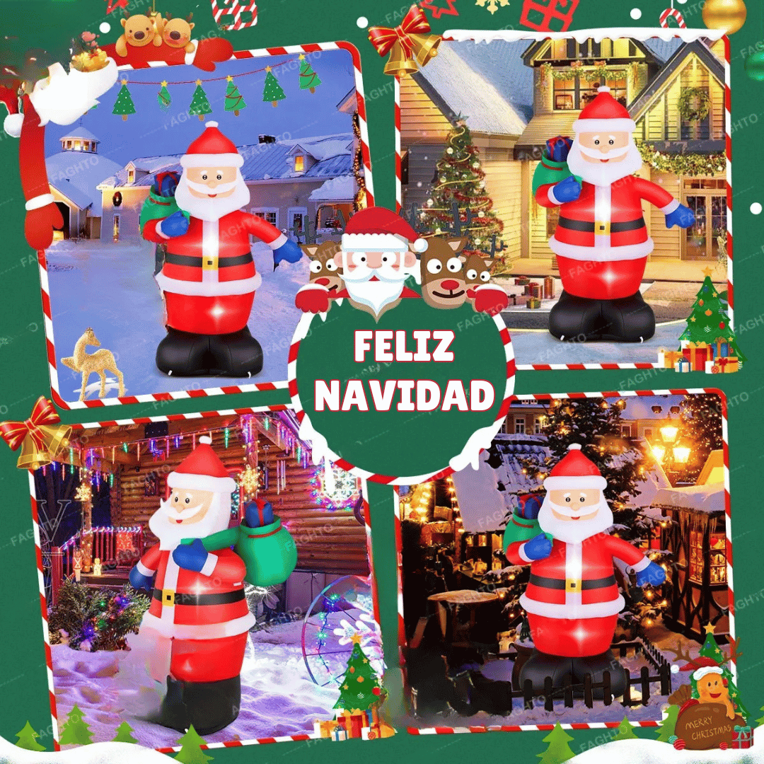 INFLABLE DE SANTA CLAUS