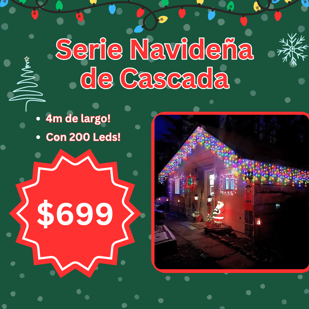 SERIE NAVIDEÑA DE CASCADA