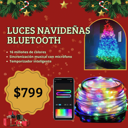 Luces Navideñas Bluetooth