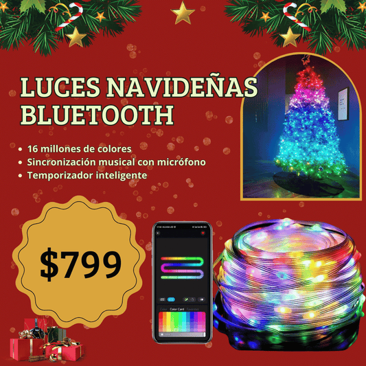 Luces Navideñas Bluetooth