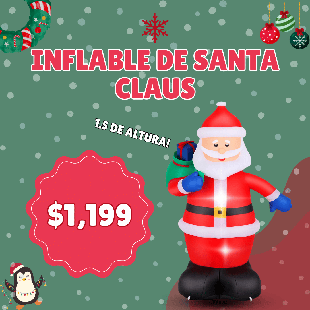 INFLABLE DE SANTA CLAUS