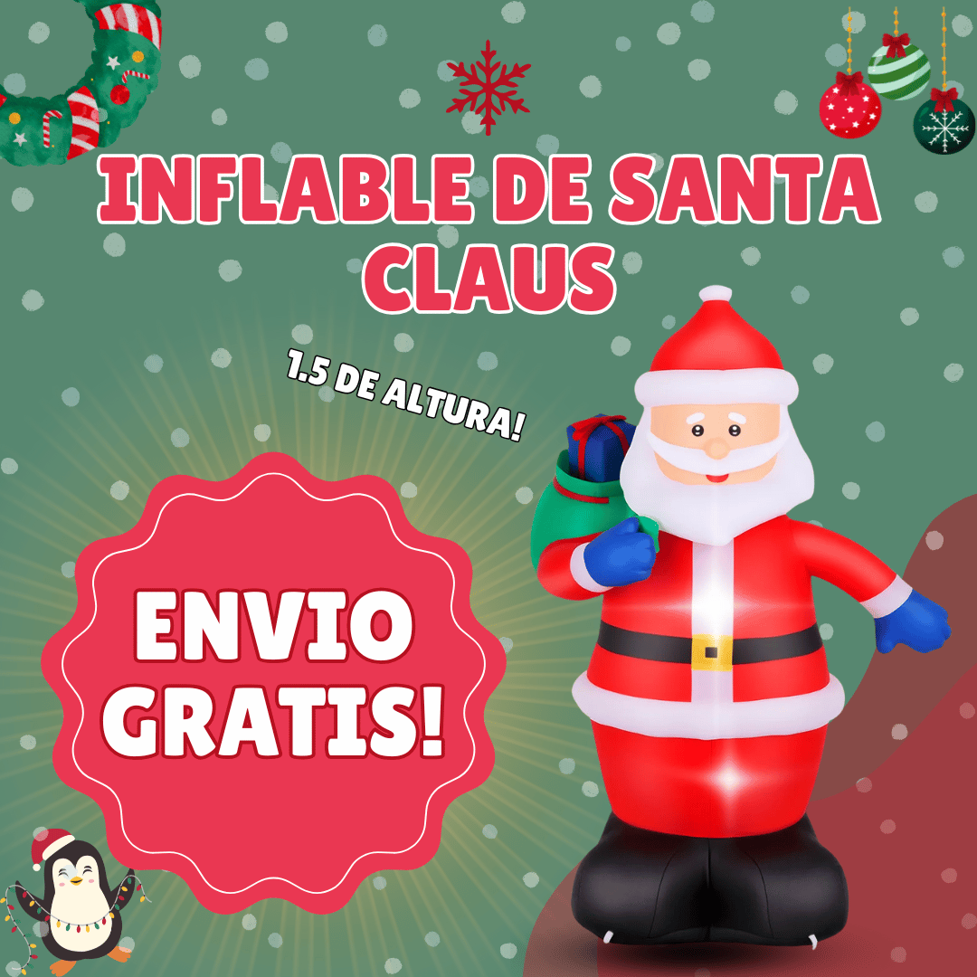 INFLABLE DE SANTA CLAUS