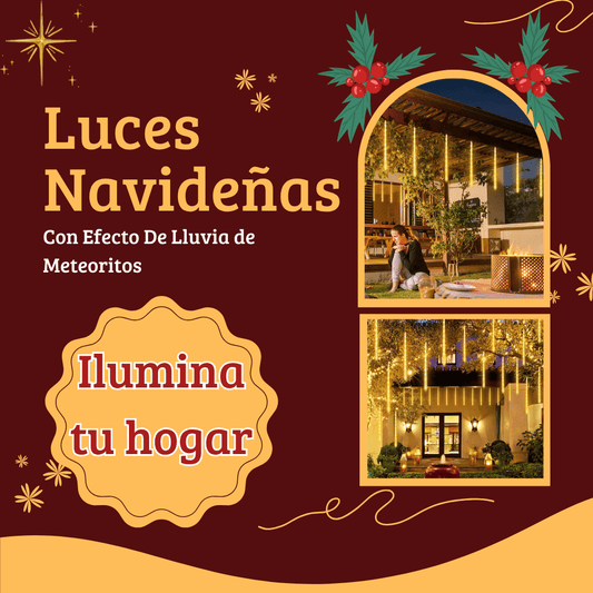 LUCES LLUVIA METEORITOS