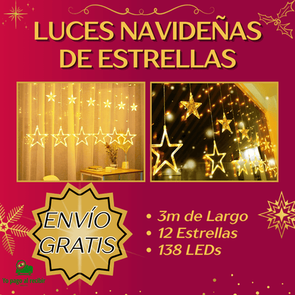 LUCES ESTRELLAS NAVIDAD