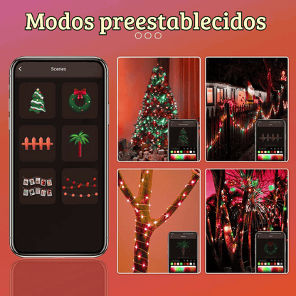 Luces Navideñas Bluetooth