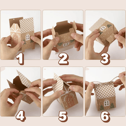 CAJITAS DE REGALO GALLETA DE JENGIBRE