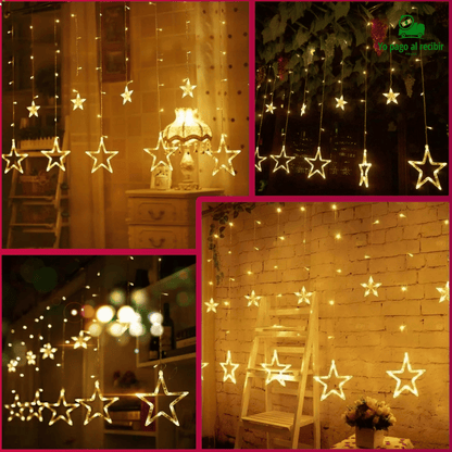 LUCES ESTRELLAS NAVIDAD