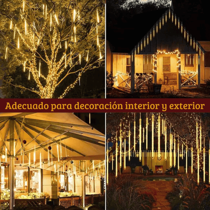 LUCES LLUVIA METEORITOS