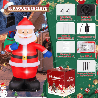 INFLABLE DE SANTA CLAUS