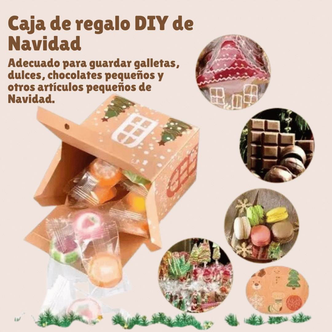 CAJITAS DE REGALO GALLETA DE JENGIBRE