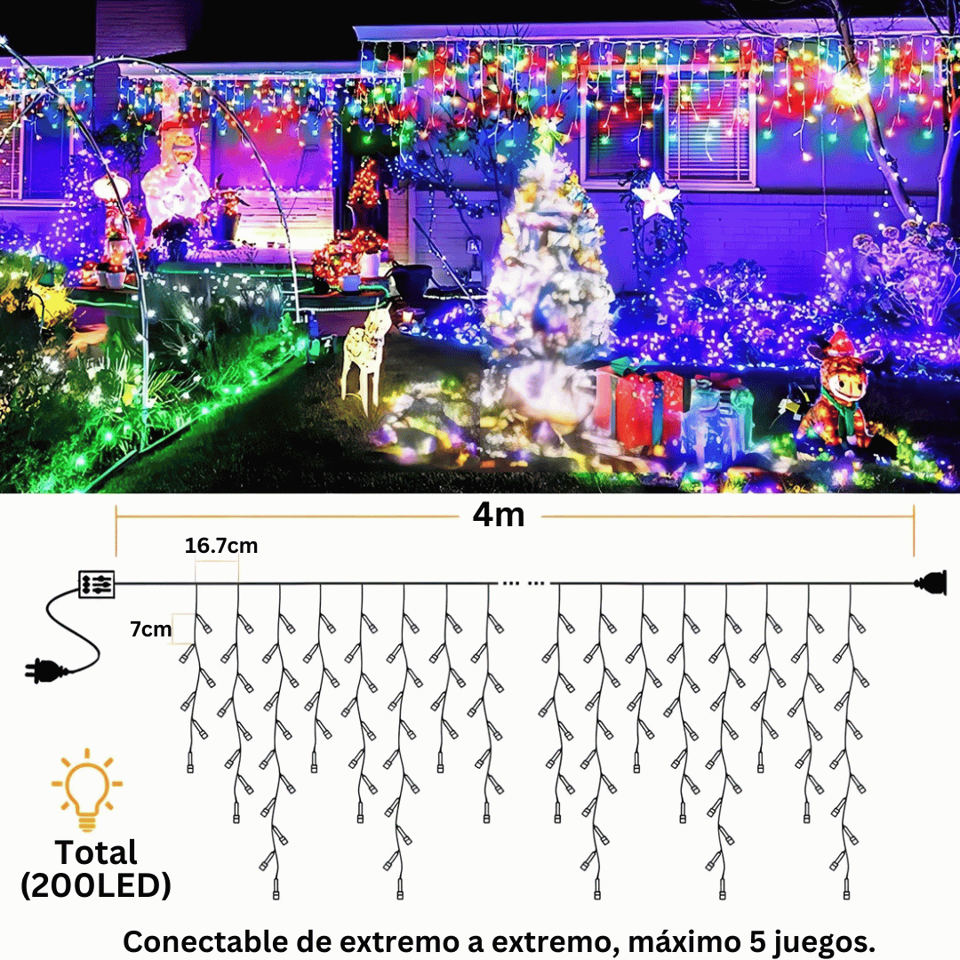SERIE NAVIDEÑA DE CASCADA