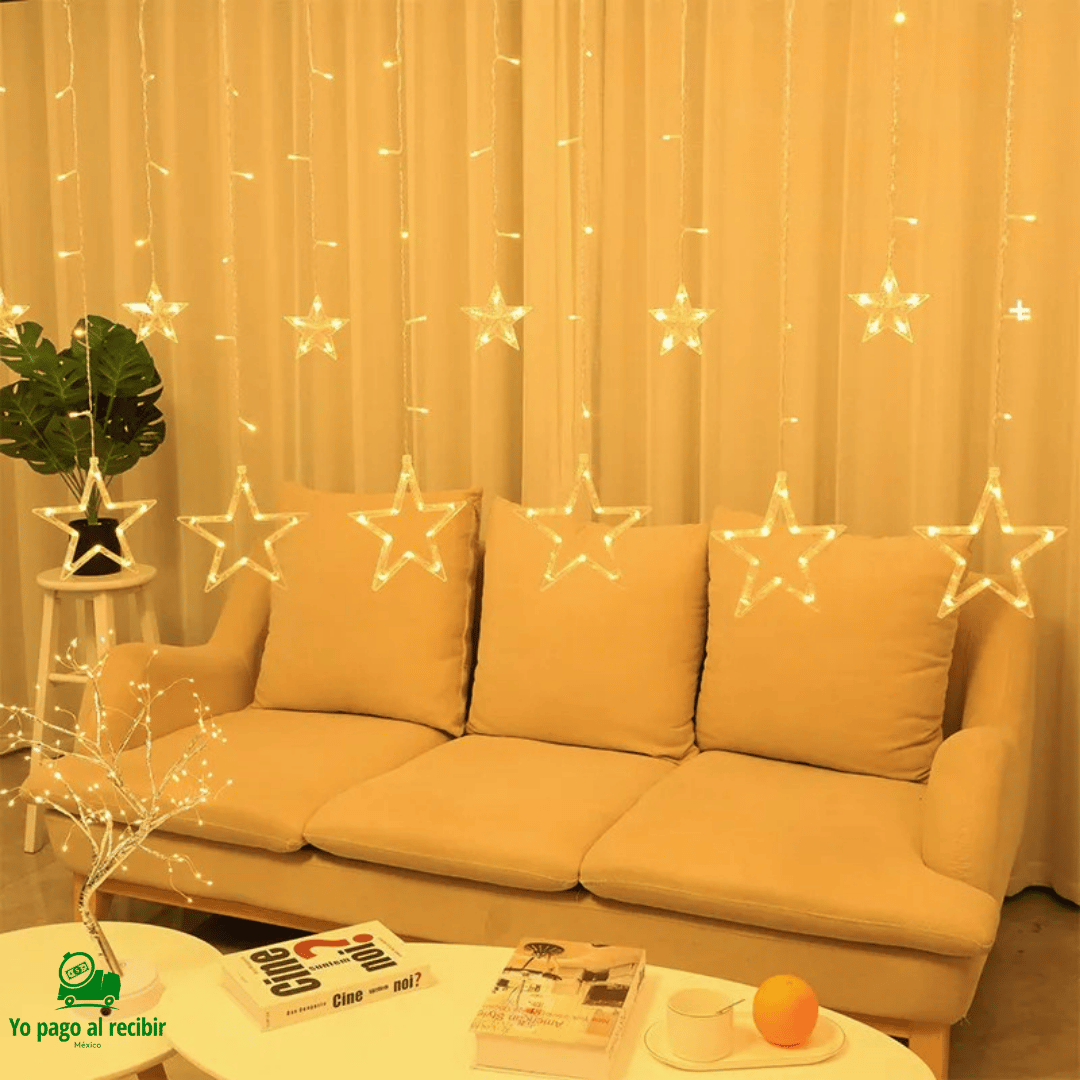 LUCES ESTRELLAS NAVIDAD