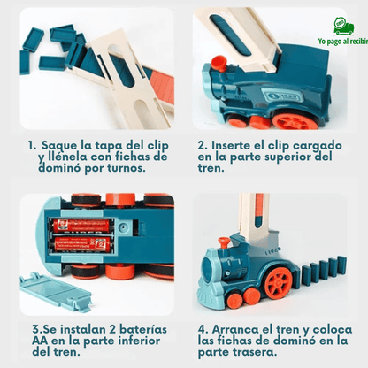 TREN DOMINO JUGUETE
