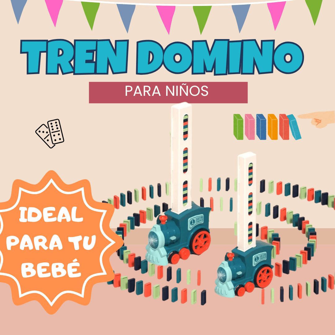 TREN DOMINO JUGUETE
